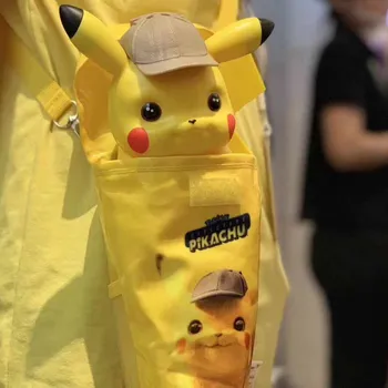 Detektyvas Pikachu Pūsti Kibirą Žaislai Mielas Pikachu Modelį Vandens Puodeliai Vaikams Šiaudų Taurės Maišelį Gimtadienio Dovanos Pockballs Monstras Žaislai