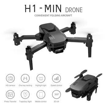 2021 Naujas Sulankstomas drone H1 Mini WiFi FPV HD Kamera, Aukštis Hold Režimu, Sulankstomas RC Drone Quadcopter karšto pardavimo quadcopter Vaikas