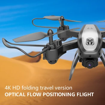 KY909 RC Drone su 4K HD Optinis Srauto Nustatymo Quadcopter Sulankstomas RC Sraigtasparnis Mini Drone Žaislas Dovana Vaikams