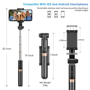 APEXEL Telefono Stabilizatorius Video Įrašyti Universal Handheld Gimbal Išmanųjį telefoną Stabilizatoriai Belaidžio 