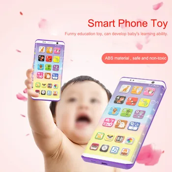 Vaikai Išmaniųjų Telefonų Žaislai Švietimo Daugiafunkcinis Išmaniųjų Telefonų Žaislas Su USB Jutiklinis Ekranas 2018 Švietimo Žaislai Vaikams