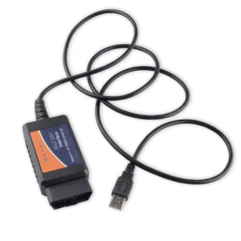 ELM327 USB V1.5 OBD2 Automobilių Diagnostikos Sąsaja Skaitytuvas ELM 327 1.5 V OBDII Diagnostikos Įrankis ELM-327 OBD 2 obd2 Kodo Skaitytuvas Skaitytuvas