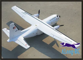 RC lėktuvo RC MODELIS HOBIS ŽAISLAI sparnų 1120mm C-160 C160 TRANSALL RC plokštumos(kit rinkinys ) EPO PLOKŠTUMOJE MODELIS