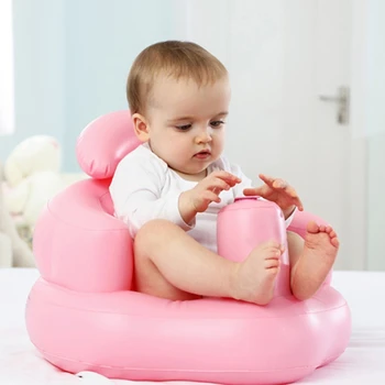 Vaiko Mokymosi Sėdynės Maudymosi Lounging Nešiojamų Pripučiami Vonios Kėdė PVC Sofa-lova, Dušo Kėdė, skirta, Žaisti, Valgyti