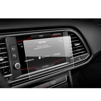 RUIYA Automobilių Screen Protector Leon X-Perience 8 Colių 2017 GPS Navigacija, Touch Centro Ekranas Auto Interjero Priedai