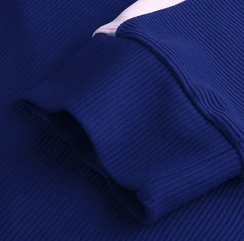 Naujų produktų 2019 vyriški laisvalaikio sporto kostiumas dryžuotų spalvų mados sportinis kostiumas