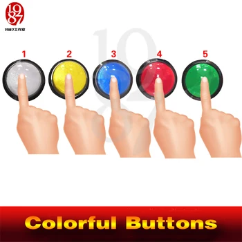 Pabėgti kambario žaidimas nuotykių ieškotojas prop spalvinga mygtuką pasiūlymo spauskite keturių magija spalvos mygtukai teisę siekiant vykdyti slaptas kambarys