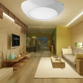 Paviršiaus Sumontuoti LED Lubų šviesos grupė lempa 12W 18W AC110V-240V valgomasis, balkonas, miegamasis, gyvenamasis kambarys lubų lempa