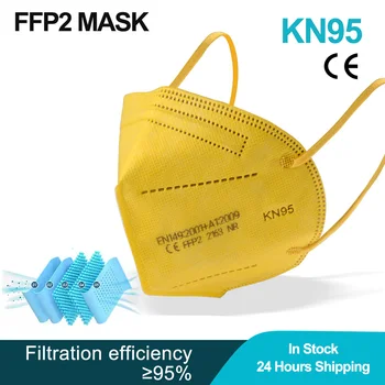 CE kn95 Mascarillas De Colores Kaukės ffp2 Reutilizable Nagų Dangteliais Veido kaukės FP3 Respiratorius Apsaugine Kauke Dulkėms Breathab
