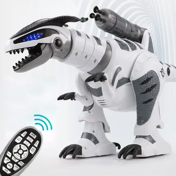RC Robotas Žaislas Balso Protingas Robotas RC Dinozaurų Muzikos, Šviesos, Nuotolinio Valdymo Robotas Karo Dinozaurų Švietimo Robotų Žaislai Vaikams