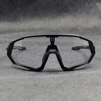 Dviračių akiniai nuo saulės sporto mtb dviračių akiniai TR90 kelių dviračių taurės vyrų/moterų dviračių akiniai dviračių akiniai Photochromic 1Lens