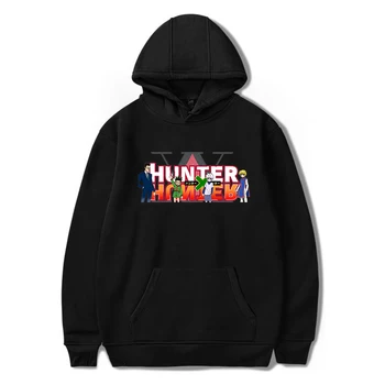 Moletom Anime Hoodie Vyrų Hunter X Hunter Palaidinukė Killua Zoldyck Baka Hoodies Moterų Drabužių Hombre Sudaderas 2020 M. Žiemos Paltai