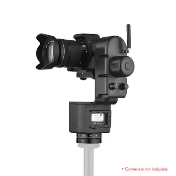 JAV Plug 50m Nuotolinio Valdymo Elektroninių Pan Tilt Galva Variklio Panoraminis Trikojo Galva Canon Nikon Sony DSLR Vaizdo Fotografavimo