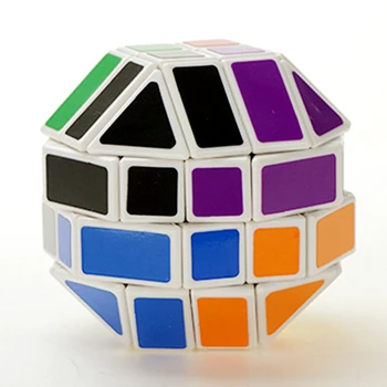 Lanlan Magiškasis kubas 4x4x4 Rutulio Formos Magic Cube Greičio Įspūdį Švietimo Twisty Įspūdį Žaislas Karšto Pardavimo Profesinės cubo magico