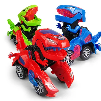 Naujas 2 In 1 RC Automobilių Žaislas Transformacijos Dinozaurų Automobilio Vairavimas Transporto priemonių Sportinių Automobilių Modelių Nuotolinio Valdymo Žaislas Dovana Berniukams, Žaislų