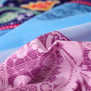 WOSTAR Bohemijos 3d patalynės komplektas Mandala antklode padengti nustatyti ir užvalkalas karalienė king size namų tekstilės gaminių, patalynės