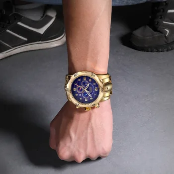 TEMEITE Relogio Masculino Žiūrėti Vyrų Mados Aukso Vyrai Laikrodžiai Top Brand Prabanga Vandeniui Sporto Laikrodžiai 2019 Reloj Hombre Laikrodis