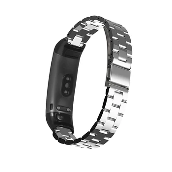 FIFATA Metalo Retro Watchbands Riešo Dirželis Huawei Honor band 4 Garbę 5 Smart Žiūrėti Juostos Pakeitimas Dirželis, Reikmenys