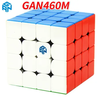 GAN 460 M 4*4 Magnetiniai Kubo Profesinės Greitis 4x4x4 M Įspūdį Žaislai Vaikams Cubo Magico