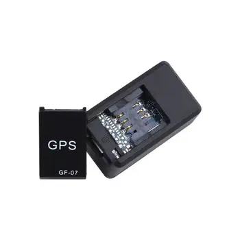 *MŪSŲ sandėlyje* Mini GPS Seklys GF-07 Nešiojamų Magnetinio GPRS Locator Anti-lost Įrašymo Visuotinio Sekimo Įrenginys, skirtas Transporto priemonė (Automobilis)
