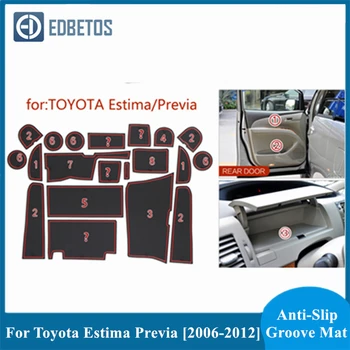 Toyota Estima Paskyrimas 2006 M. 2007 M. 2008 M. 2009 M. 2010 M. 2011 M. 2012 Vidinių Durų Mygtukai/Puodelis Ne Slydimo Kilimėliai, Automobilių Produkto Acccessories