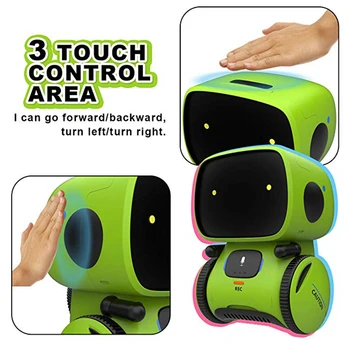 2019 Naujo Tipo Robotų Vaikams Šokių Balso Komandą, Touch Control Žaislai Interaktyvus Robotas Mielas Žaislas Smart Robotų Naujųjų metų Dovanos