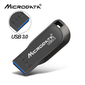 USB 3.0 Metalo Flash Drive 32GB 64GB 128GB Pendrive Vandeniui usb flash drive, Pen 16 GB USB 