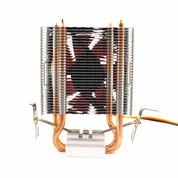 Gryno vario 2 heat pipe CPU radiatoriaus 80MM PWM RGB itin tylus ventiliatorius universalus LGA 775 1155 1366 AMD3 AM4 LGA X79 X99 2011 CPU VENTILIATORIUS