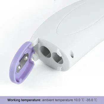 Sandėlyje Kaktos Ne-susisiekite su Infraraudonųjų spindulių kūno Termometras ABS Suaugusiems ir Vaikui LCD Ekranas Skaitmeninis Lazerinis Temperatūra Įrankis