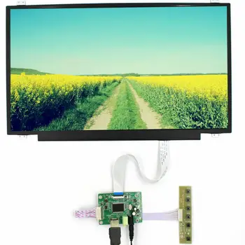 Už NT156WHM-N32/N42 nešiojamojo kompiuterio skydelis 1366X768 ekranas EDP mini LCD LED valdiklis ratai valdybos rinkinio ekrane kabelio ekranas 15.6