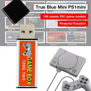 128G Žaidimas Stipriklis Žaidimas Expander Plug Built-in 7000 Žaidimai Atidaryti Žaidimų Simuliatorius Plėtra Įtaisą playstation PS1 Mini
