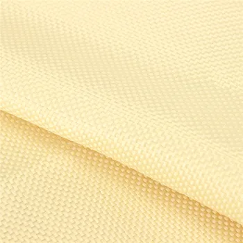 200gsm Austo Kevlaro Fabric1100 Decitekso, Patvarus, Paprasto Geltona Spalva Aramido Pluošto Audiniu 