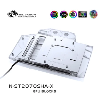 Bykski N-ST2070SHA-X GPU Vandens Aušinimo Blokas ZOTAC RTX 2070 super-8GD6 HA / RTX 2070 super-8GD6 MINI OC