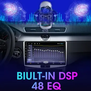 Android 10.0 4G NET+WiFi Multimedia Vaizdo Grotuvas VW Volkswagen Passat B7 B6 2010-4G+64G RDS DSP Automobilio Radijo Carplay