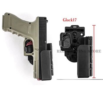 Glock 17 22 Ginklą Dėklas Greitai Atkreipti Diržai, Juosmens Dėklas Airsoft Priedai Taktinis Įranga Ginklą Maišelį Dėklai