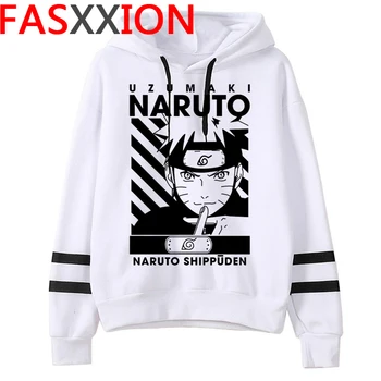 Naruto hoodies vyrų hip-hop y2k estetinės Ulzzang plius dydis vyrų bliuzono harajuku