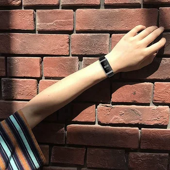 Top Pasiūlymai Fitbit Mokestis 3 Charge4 Juostų Odiniai Diržai Juosta Smart Watch Band
