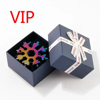 VIP 18-in-1 su dovanų dėžutė Kortelės Tipas Snaigės veržliarakčio priemonė kartu Nešiojamų Snaigės Įrankis Su raktų žiedas 