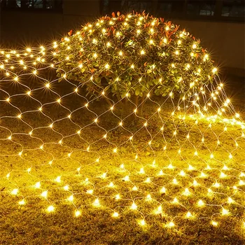 6x4m Pasakų Užuolaidų Šviesos diodų (LED) UK Prijungti Girliandą Dekoratyvinis String Žibintai Namų Miegamojo Lango Atostogų Kalėdų Vakarėlį Apdaila