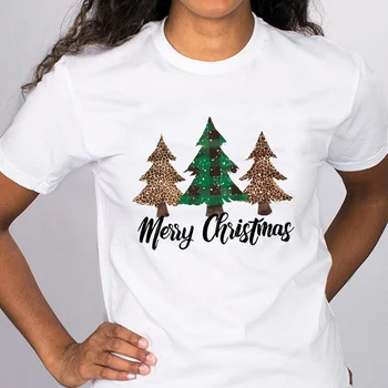 Moterų 2021 Linksmų Kalėdų Grafinis Pledas Slapukus 90-ųjų Žiemos Atostogų Tees Drabužius Spausdinti Viršūnes Lady Moterų Marškinėliai T-Shirt