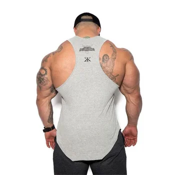 Naujas prekės ženklas Mens Tank top mens Sveikatingumo Kultūrizmo berankoviai marškinėliai Vyrų Medvilnės Crossfit drabužių Atsitiktinis Singlet vest Undershirt