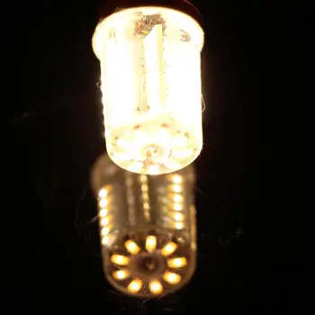Bombilla e14 led lemputės šviesos Ac Dc 12V mini silicio energiją taupanti lemputė, Krištolo sietynas, namų apšvietimas 12 v E 14 žvakė