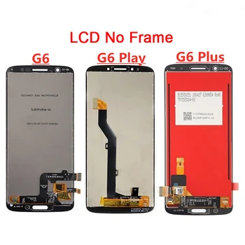 Originalus G6 LCD Motorola G6 Žaisti Ekranas Su Rėmo 5.9