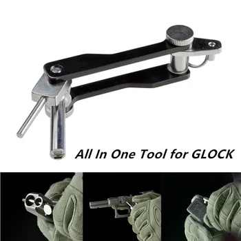 Glock pagrindinės Plokštės Šalinimo Įrankį,Pin Punch Įrankis ir Priekinės Akyse Removal tool Visus Į Vieną Priemonė Pistoletas