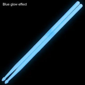 Aukštos Kokybės Nešiojamų Noctilucent 5A Būgno Lazdelės Švyti Tamsoje Etapo Rezultatus Šviesos Blauzdelės 2 Spalvos Pasirinktinai