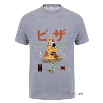 Youkai Pica Vyrai trumpas rankovės Marškinėliai Maisto Monstras Dvasia Japonijos 2019 Naujovė Tees Crewneck T-Marškinėliai, Medvilnės Drabužiai