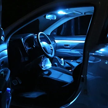 4x Error Free Auto LED Lemputės Automobilių Salono Šviesos Rinkinys Dome Skaitymo Lemputės Kamieno Lempos 