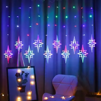 Kalėdų Polaris Star Lempos Naujųjų Metų LED String Žibintai 