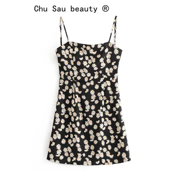 Chu Sau grožį Ponios Vasaros Ramunės Maišelį Klubo Dirželis Suknelė Holiday Beach Micro-elastinga, Šviežia Mini Suknelė Mujer Vestido De Režimas
