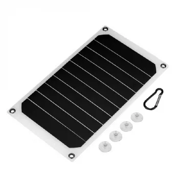 10W saulės skydelis fotoelektros modulis valdybos mobiliųjų telefonų kroviklį lauko lengvas USB įkrovimo valdyba